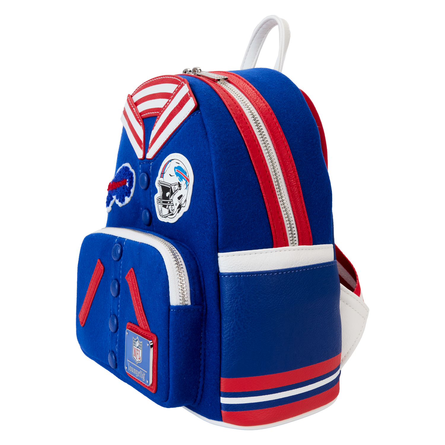 Buy NFL Buffalo Bills Varsity Mini Backpack at Loungefly.