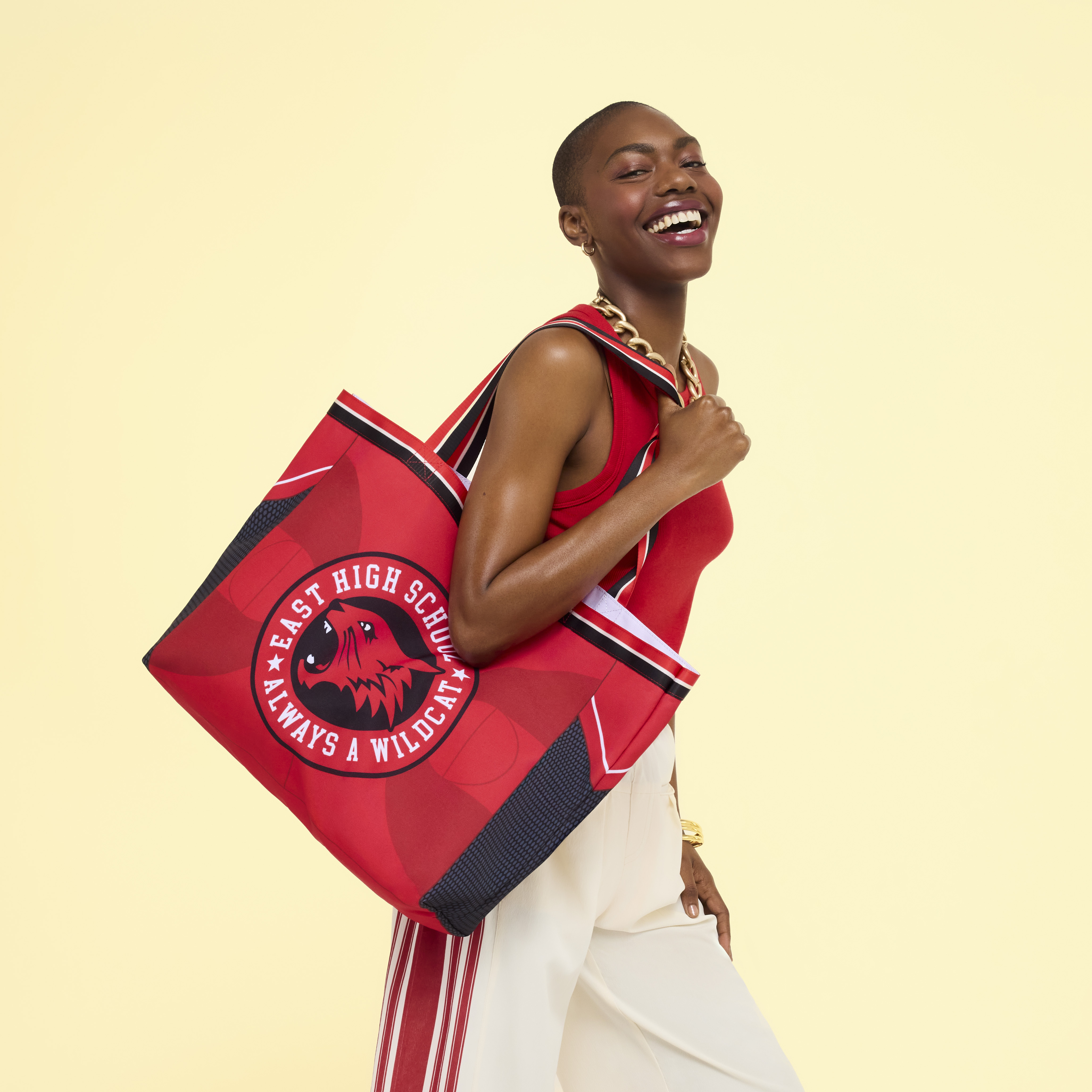 High School Musical Wildcats Oversized Canvas Tote Bag | Loungefly